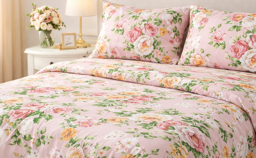 Luxury Cotton Double Bedsheet